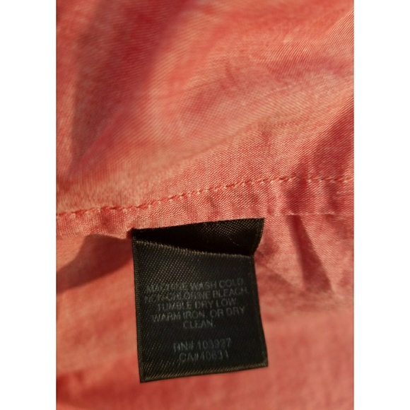 Marc Jacob Coral Button-down Top Sz 6 - Picture 8 of 8